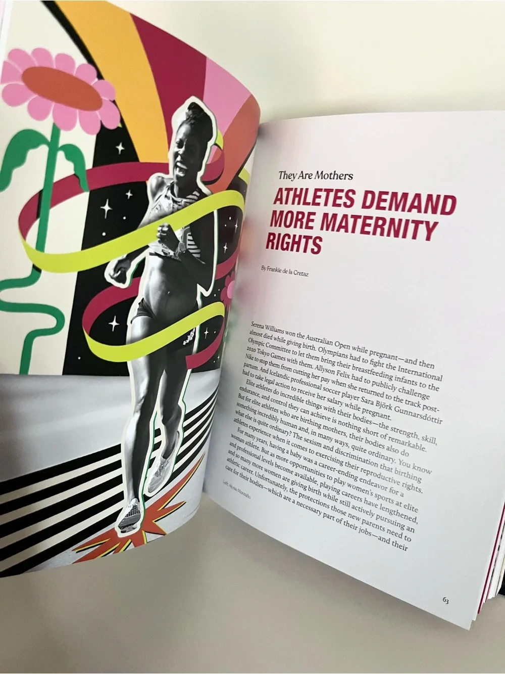 Women in sports hardcover book full color